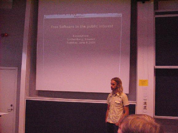 Free Software in the public Interest - Henrik Sandklef and slide