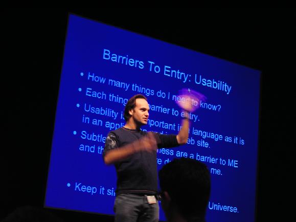 Keynote - "Barriers To Entry: Usability"- 1