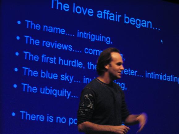 Keynote - "The love affair began..."