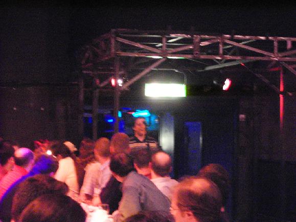 Conference Dinner - Laura making some announcement